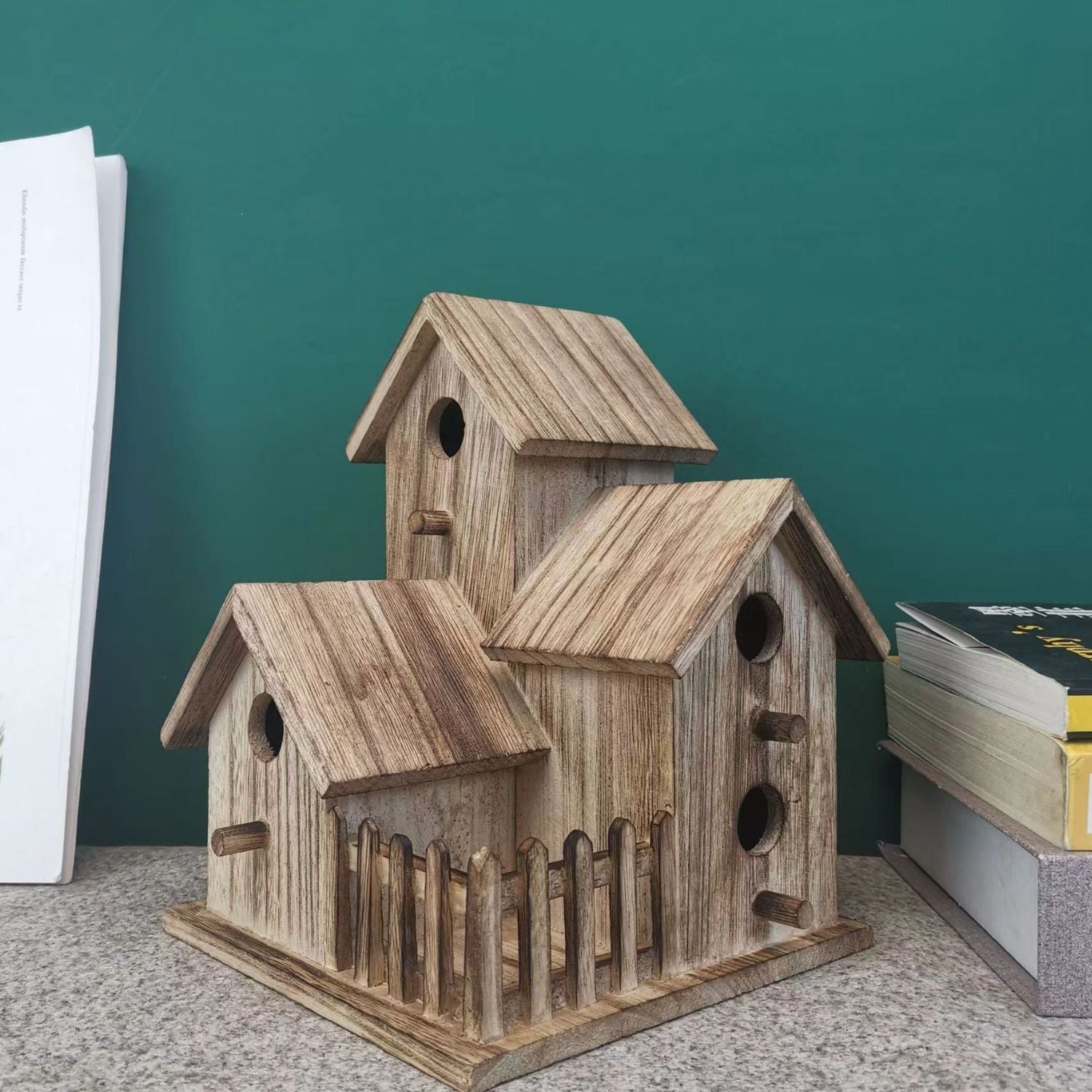 vogelhuis set houten broedhuis voor vogels comfortabel en duurzaam